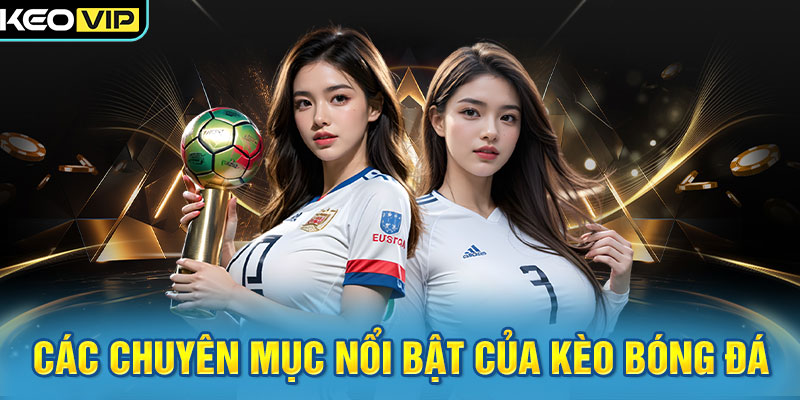 Kèo Bóng Đá 23 Các chuyên mục nổi bật của Kèo Bóng Đá